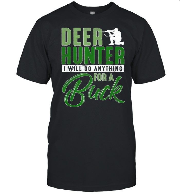Deer Hunter Buck Stag Hunting Shirt