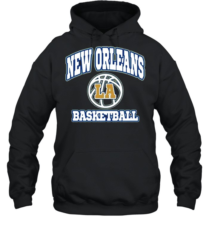 LA New Orleans Basketball 2021 shirt Unisex Hoodie