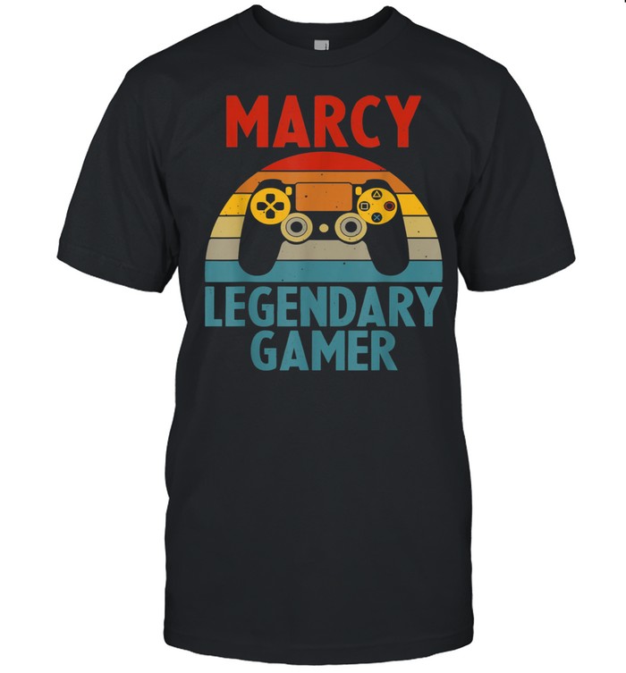 MARCY Personalized Gaming Geek Birthday shirt