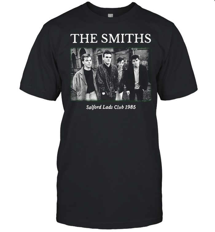 The Smiths At Salford Lads Club 1985 Shirt