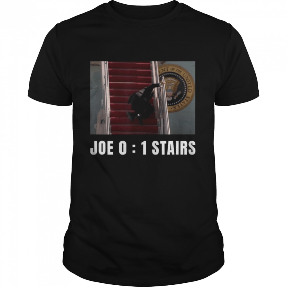 Joe Biden Falling Down Stairs Joe Vs Stairs shirt