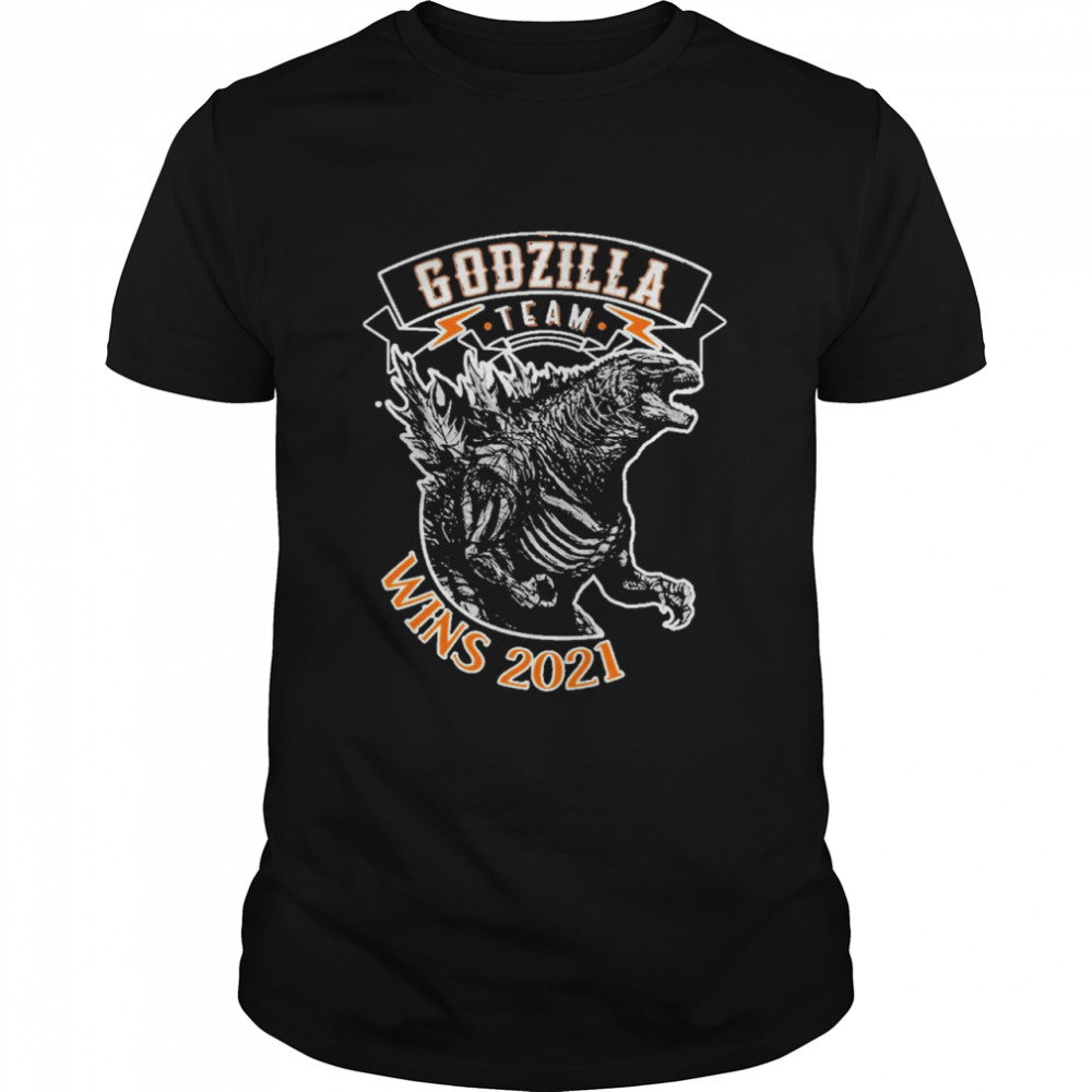 Team Godzilla wins 2021 shirt