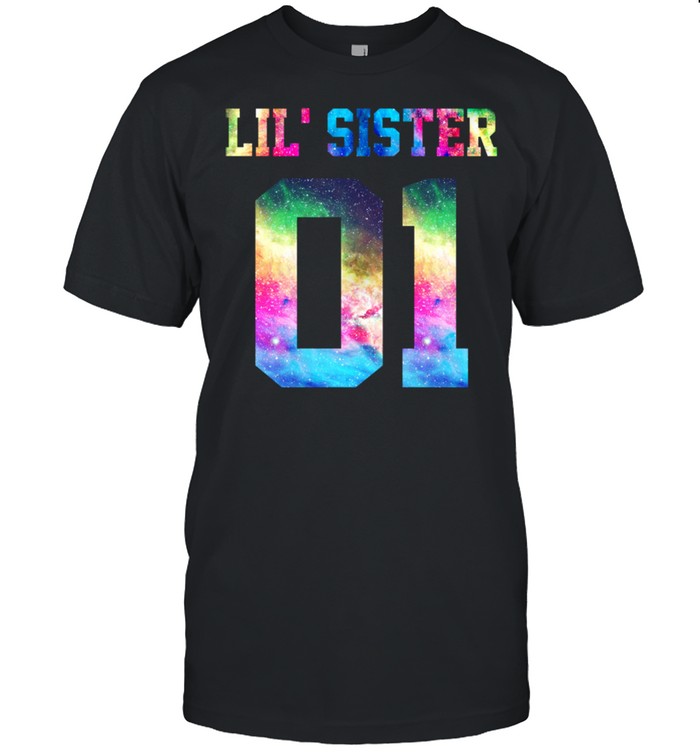 01 big sister 01 mid sister 01 lil’ sister for 3 sisters Shirt