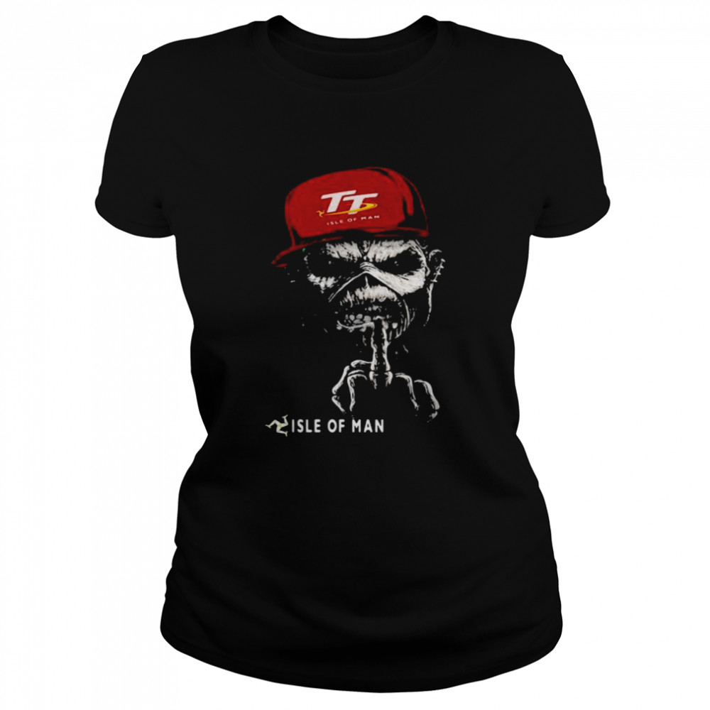 Skull Wear Hat With Logo Isle Of Man Classic Women's T-shirt