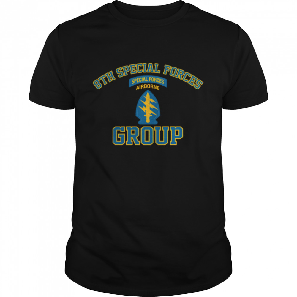 US Army 8th Special Forces Group 8th SFG Shirt