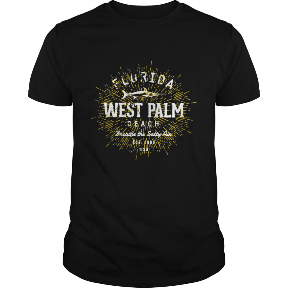 West Palm Beach Pullover Vintage T-shirt