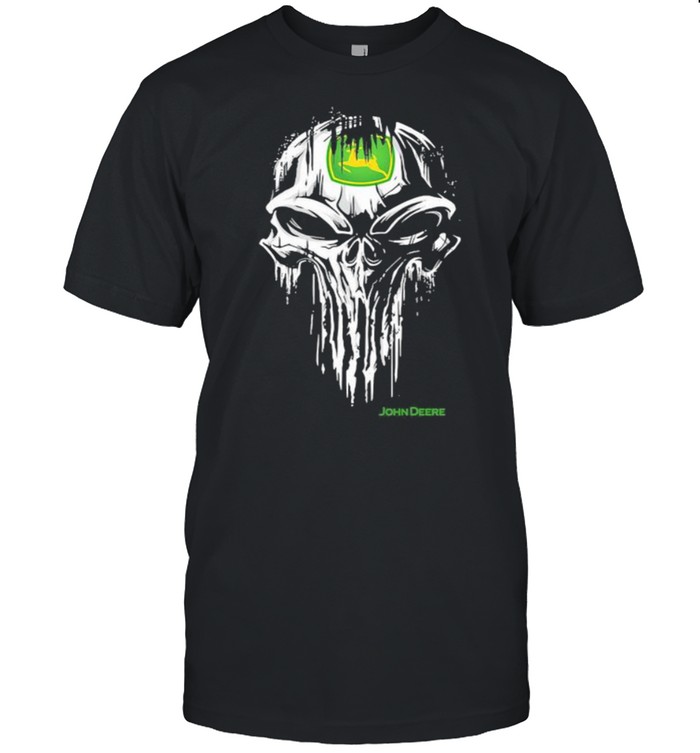 Punisher With John Deere Logo Shirt