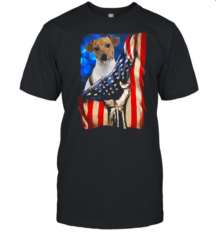 Jack russell terrier america 4th of july independence day shirt