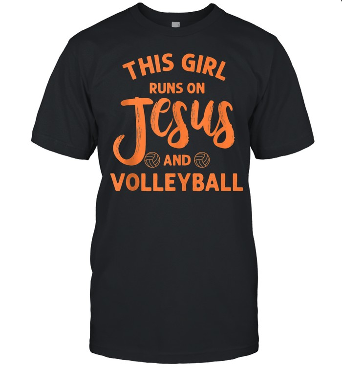 Jesus Volleyball For Girls Mom Athleten Youth shirt
