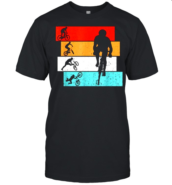 MTB MOUNTAINBIKE DOWNHILL BMX CYCLING VINTAGE RETRO BIKE vintage Shirt