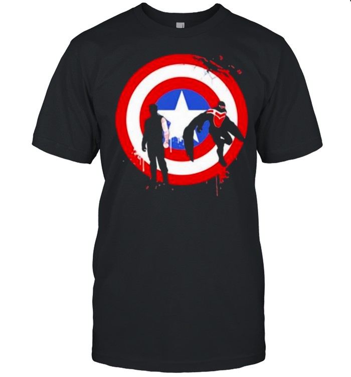 The falcon and the winter soldier logo captain america shirt