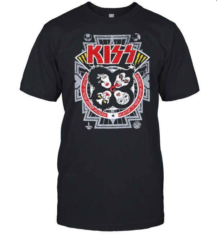 Kiss Rock And roll lover rock and roll over shirt