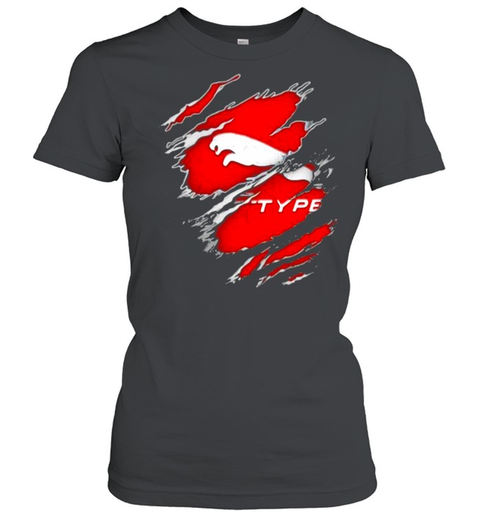Logo Jaguar F-TYPE sports car shirt Classic Women's T-shirt