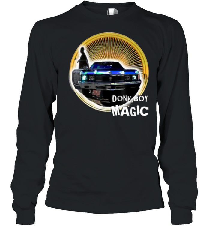 DONK BOY MAGIC Car T- Long Sleeved T-shirt