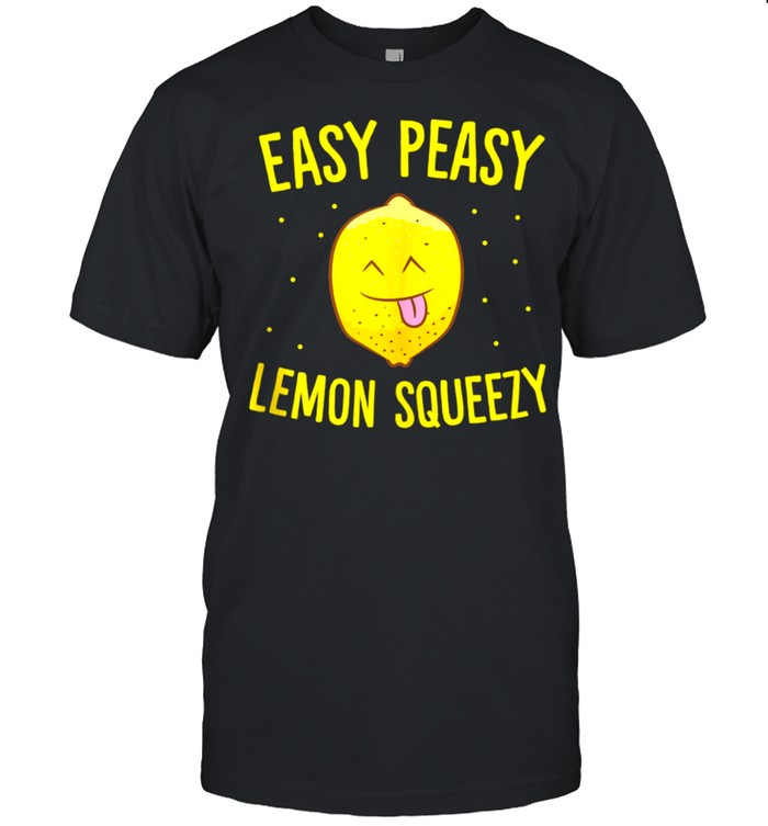 Summer Lemonade Easy Peasy Lemon Squeezy Lemons shirt