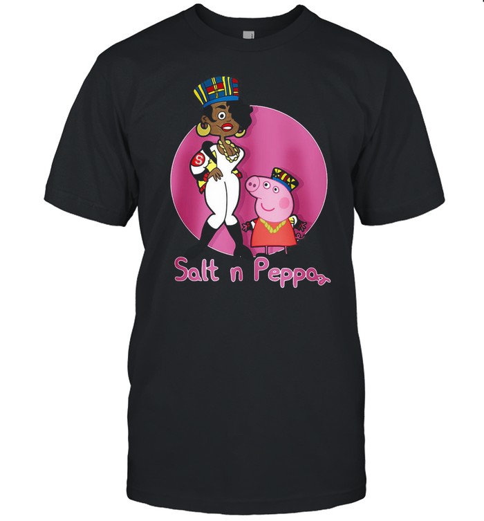 Salt and Peppa Pig Pun T-shirt