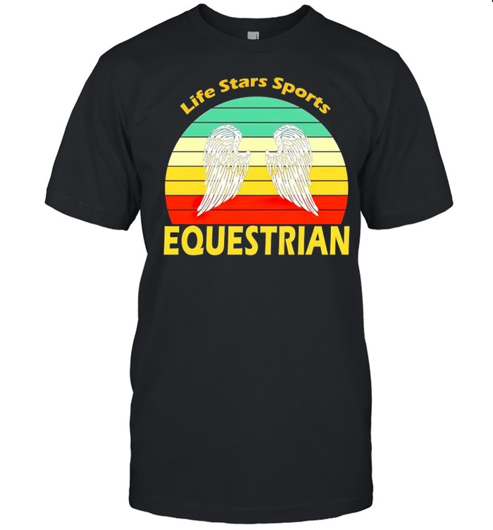 Life stars sports Equestrian vintage shirt