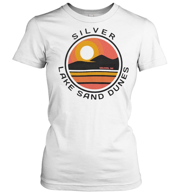 Silver Lake Sand Dunes Vintage Art shirt Classic Women's T-shirt