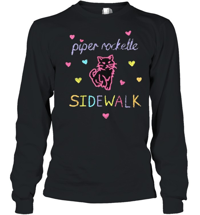 Piper Rockelle Sidewalk Cat T- Long Sleeved T-shirt