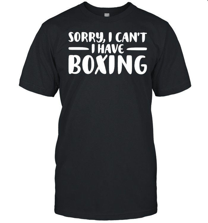 Sorry I cant I have boxing shirt