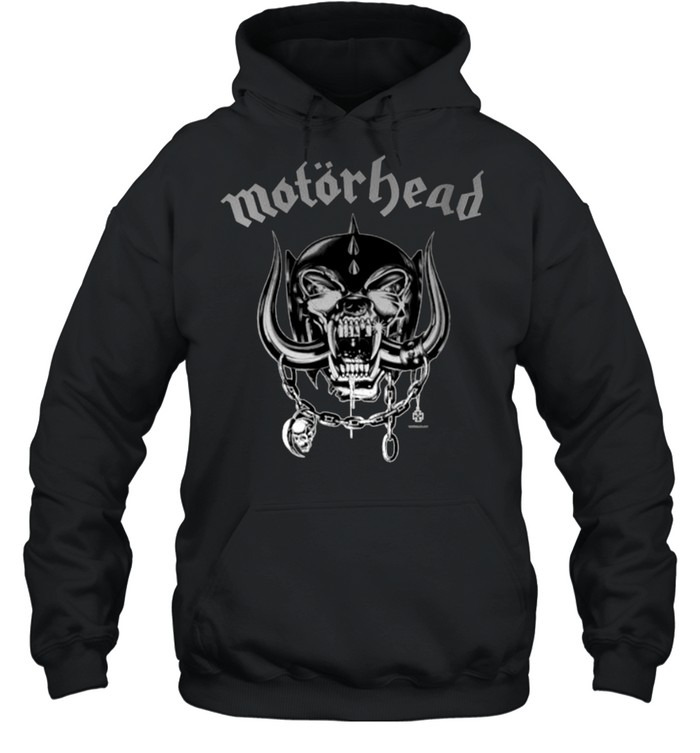 Motörhead Metallic Skull T- Unisex Hoodie