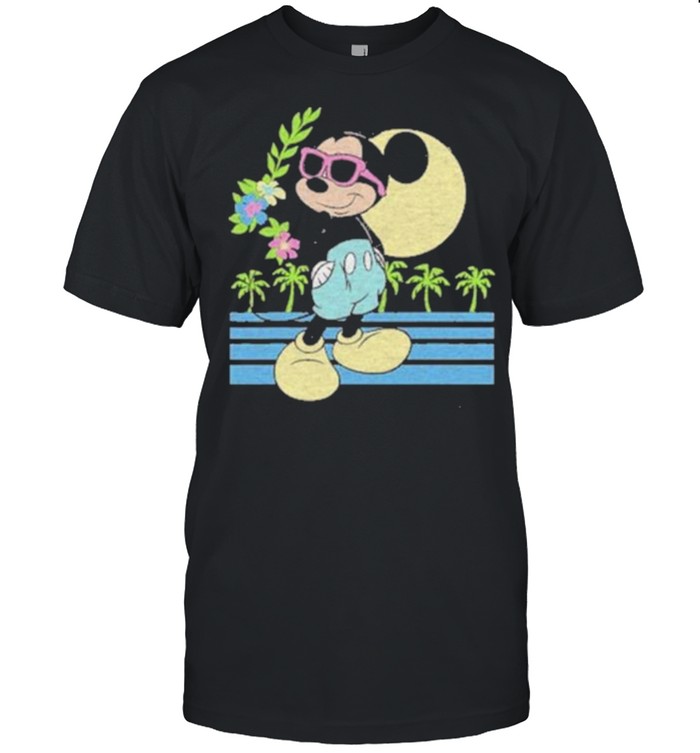 Mickey mouse hawaii summer hot beach shirt