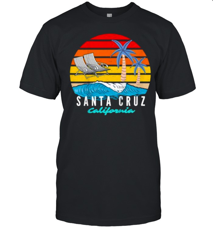 Santa Cruz California Beach Vintage T-Shirt