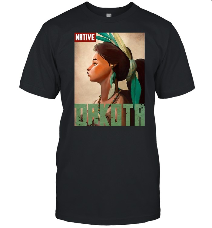 Indian Native Dakota Tribe Women T-shirt