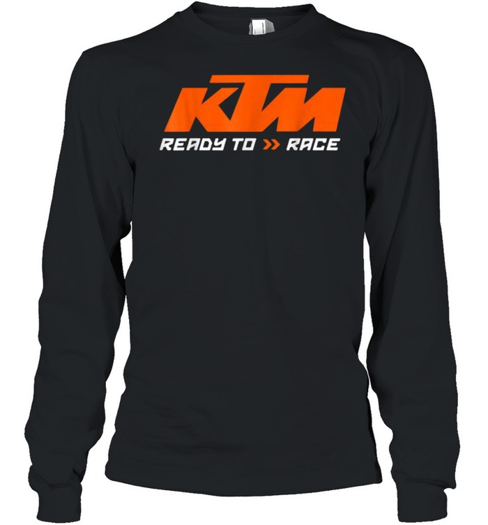 Ktms Ready To race Redbullss T- Long Sleeved T-shirt