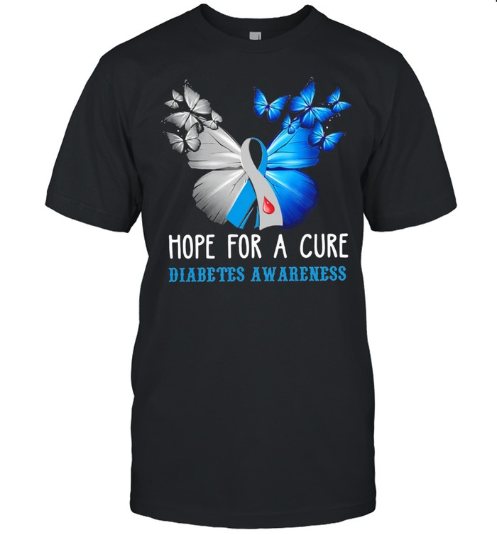 Hope For A Cure Diabetes Awareness shirt