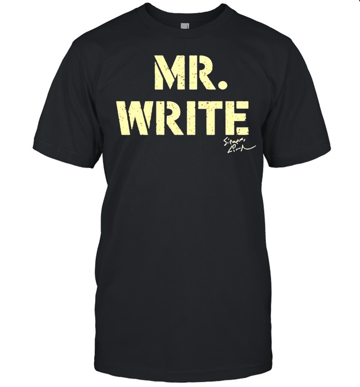 mr write lin manuel miranda mr write shirt