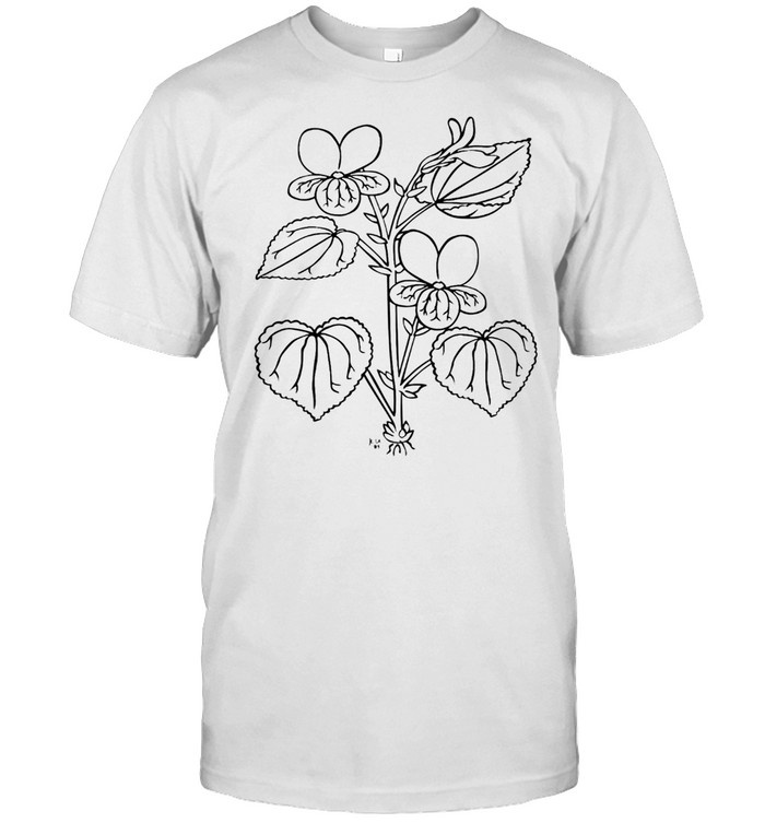 Viola Plant Flower shirt
