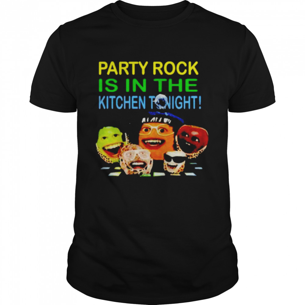 Party rock is in the kitchen tonight shirt