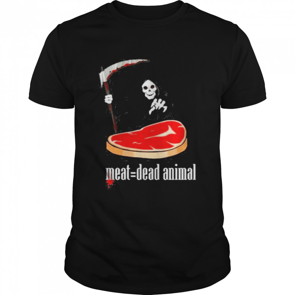 meat dead animal halloween shirt