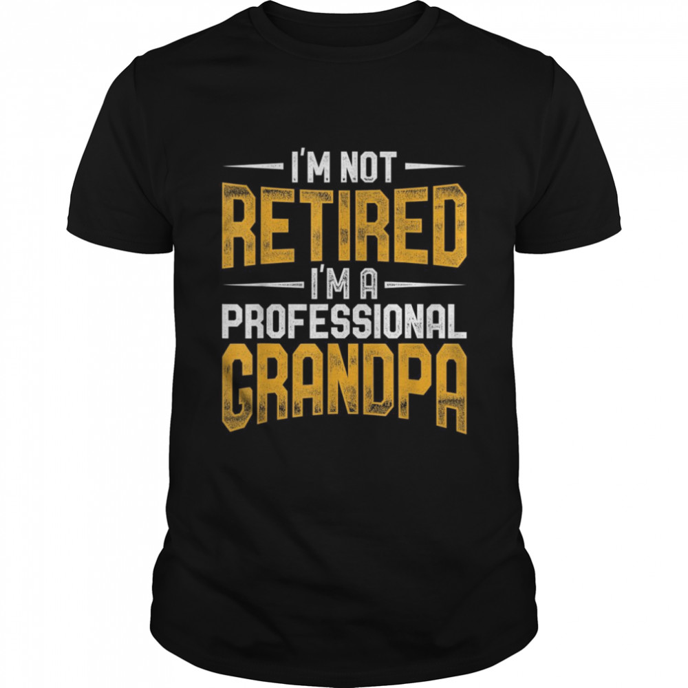 Lustiges Geschenk für Opa, zum Ruhestand Shirt