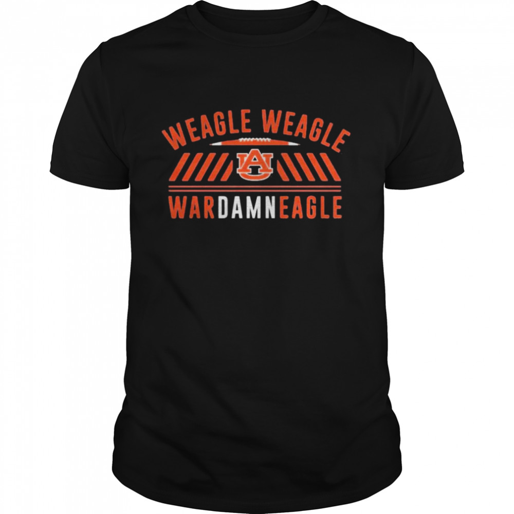 Auburn Tigers weagle weagle war damn eagle shirt