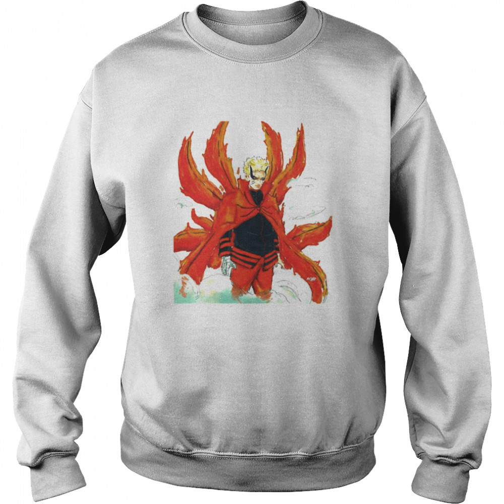 Naruto Baryon mode shirt Unisex Sweatshirt