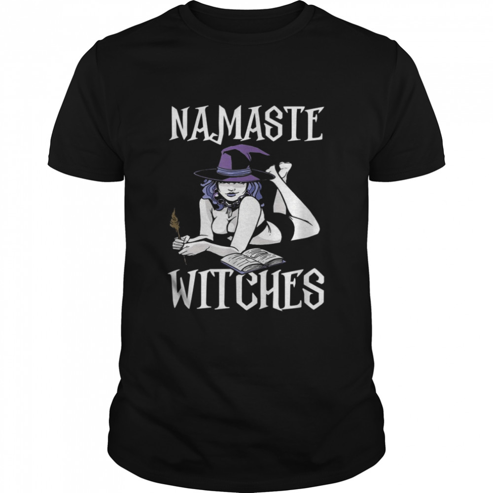 Namaste Witches Witch Monster Scary Halloween Shirt