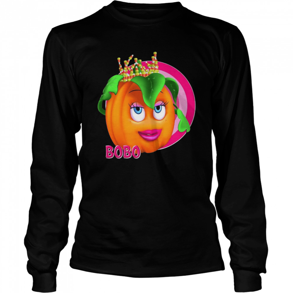 Spookley The Square Pumpkin Bobo Character T-shirt Long Sleeved T-shirt