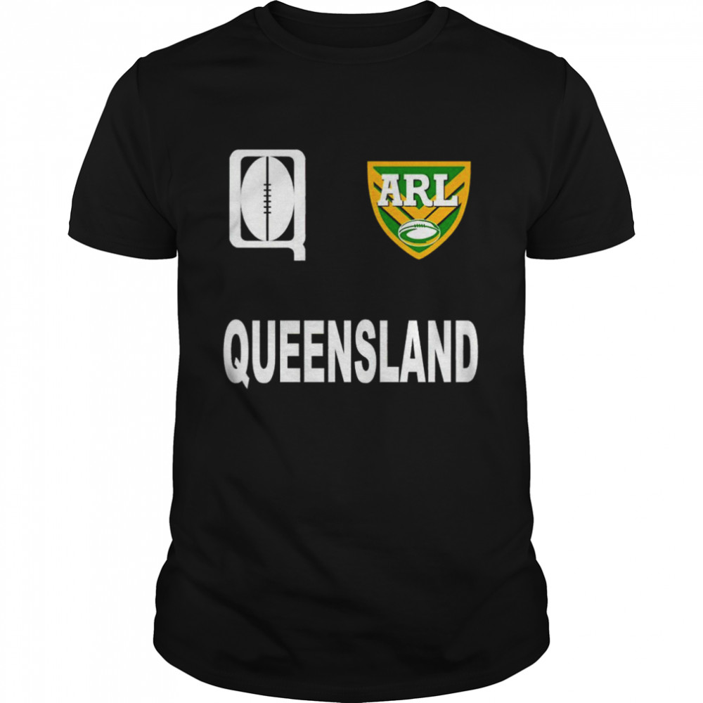 Queensland State of Origin ARL logo shirt