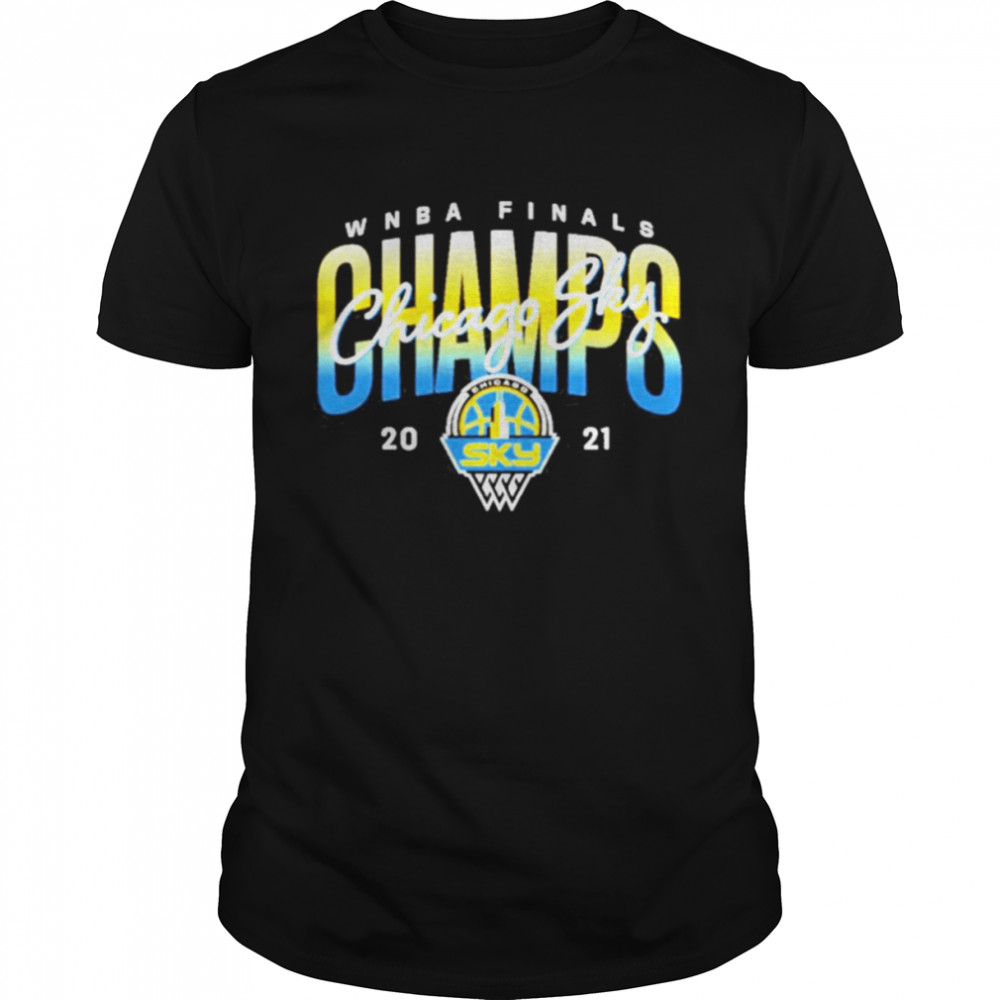 2021 Chicago Sky Fanatics Branded WNBA Finals Champions T-Shirt