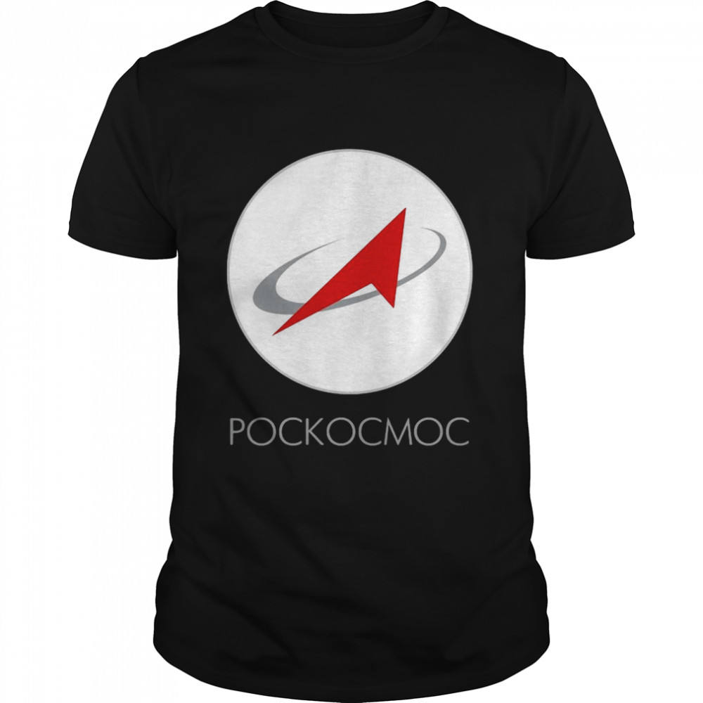 Roscosmos Logo Pockocmoc T-shirt