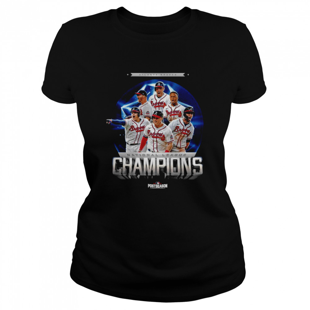 Atlanta Braves Baseball Teams World Series 2021 National League Champions  Classic Women's T-shirt