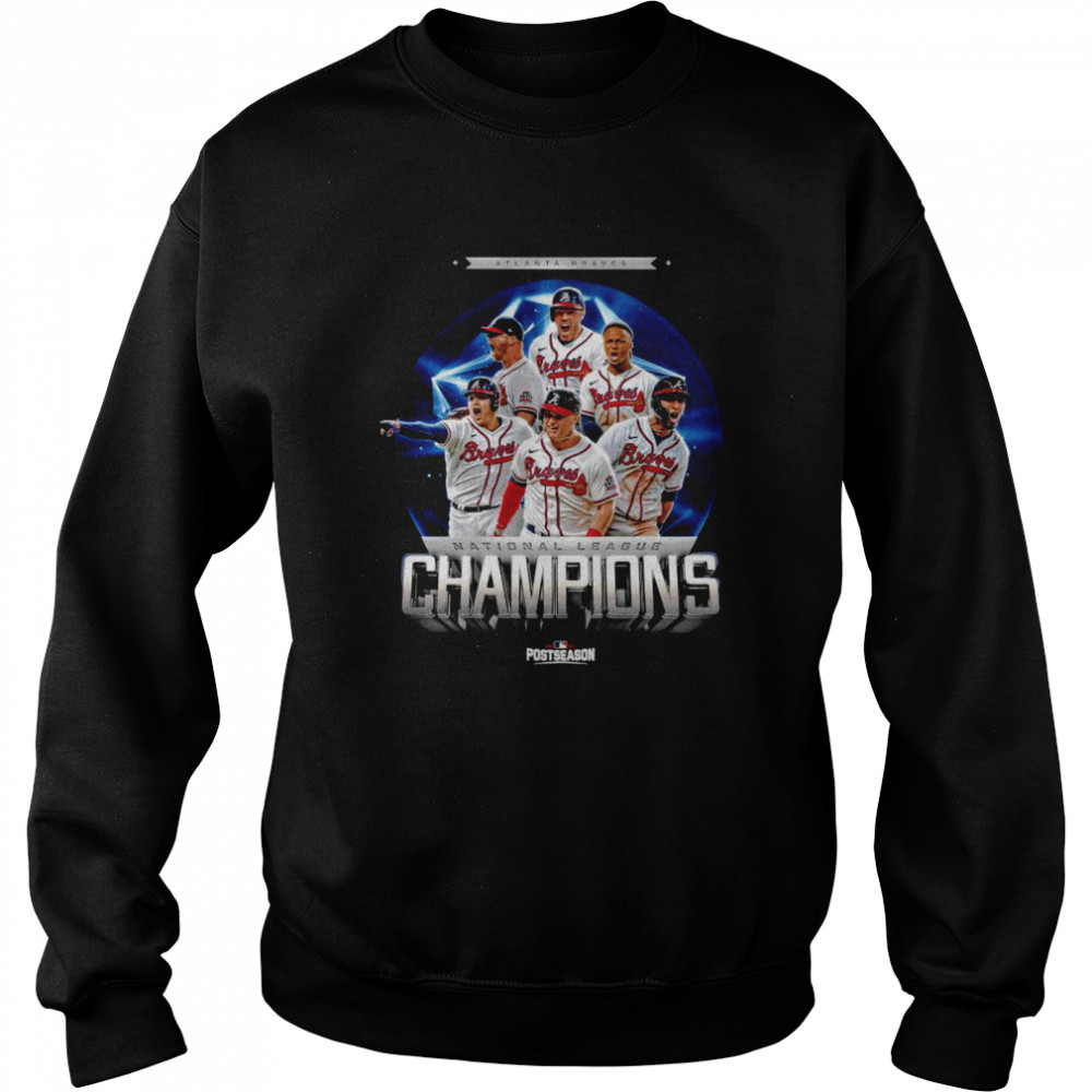 Atlanta Braves Baseball Teams World Series 2021 National League Champions  Unisex Sweatshirt