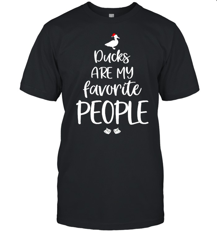 Ducks Are My Favorite People Christmas Sweater Shirt
