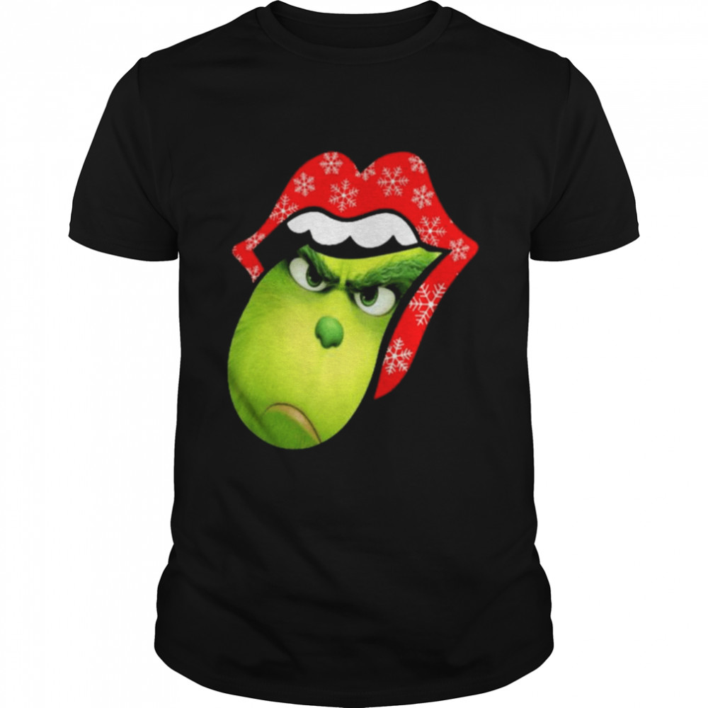 The Rolling Stones Grinch Christmas shirt