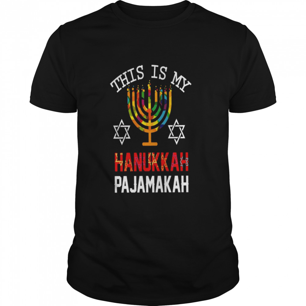 This Is My Hanukkah Pajamakah Shirt
