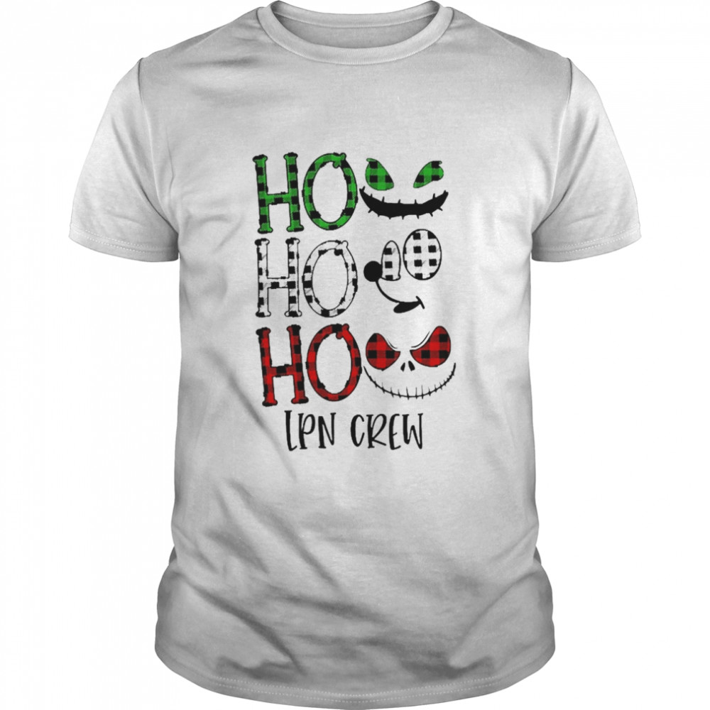 Ho Ho Ho LPN Crew Christmas Sweater Shirt