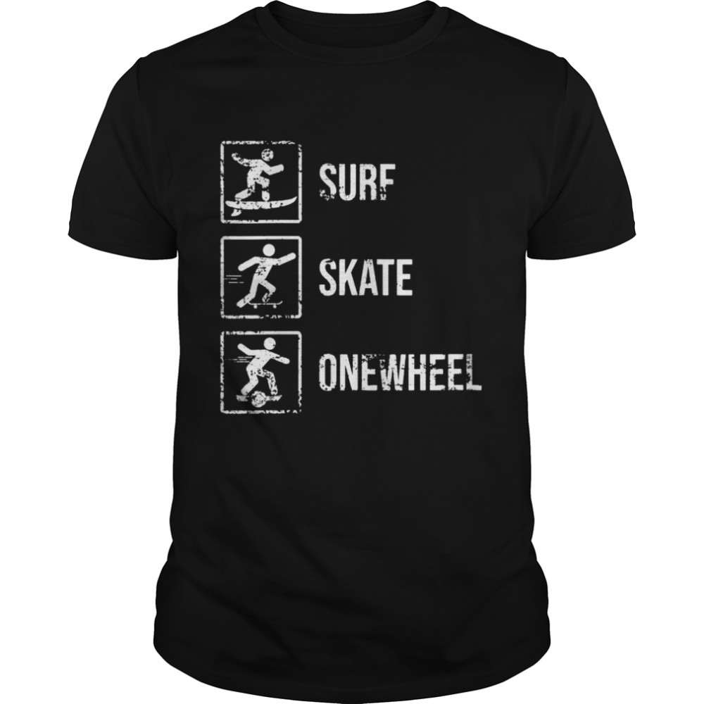 Surf.SkateOnewheel Three Panel Shirt