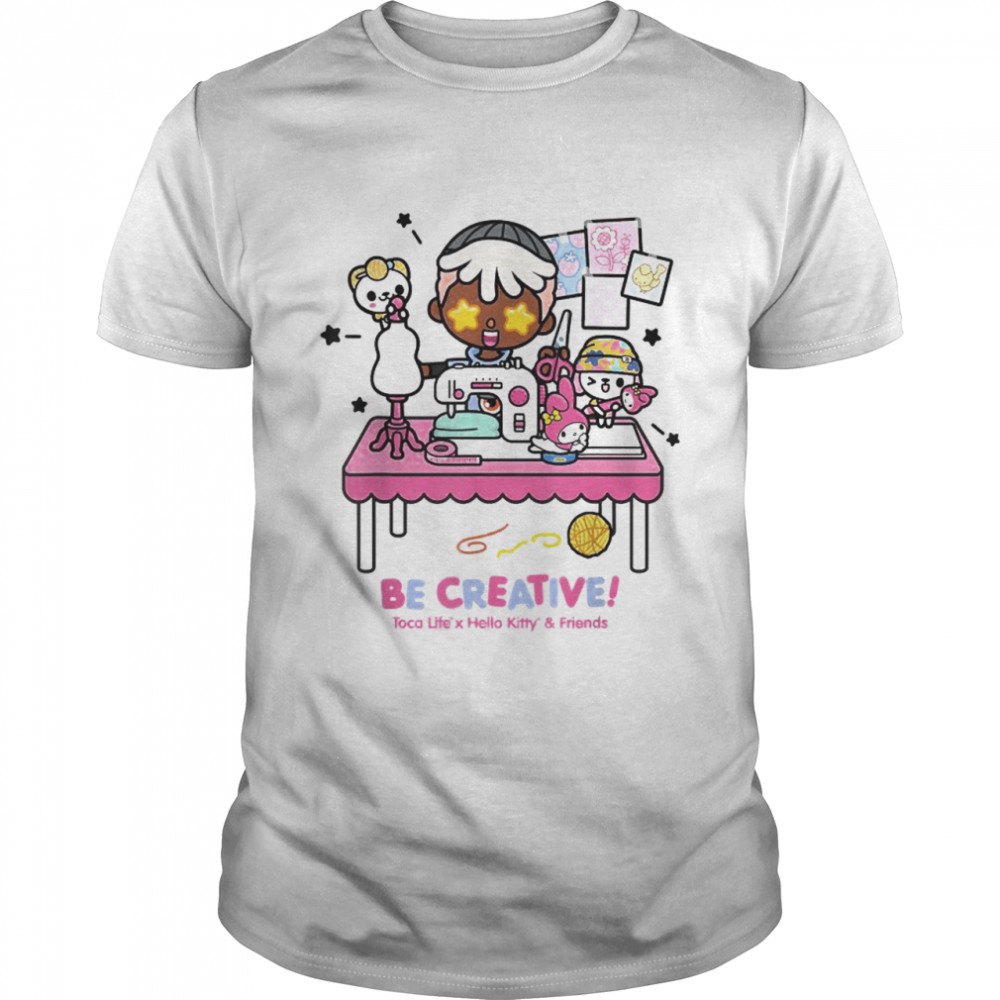 Toca Life x Hello Kitty Friends BE CREATIVE! T-Shirt